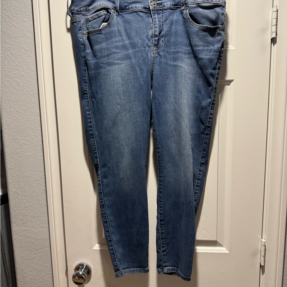 Torrid Blue Ankle Jeans